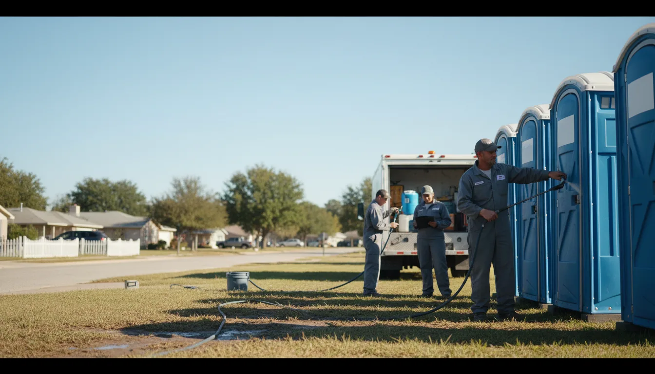 Long-Term Portable Toilet Rental in West Harrison, IN near me
